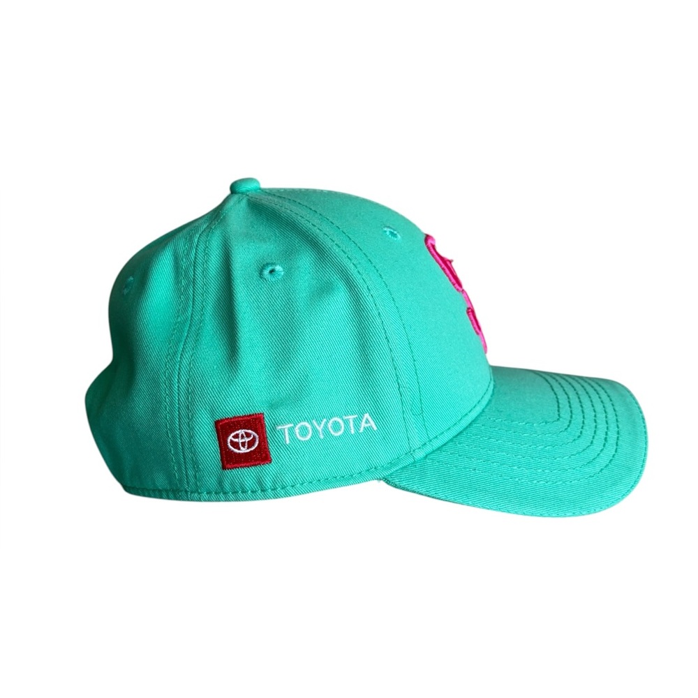 San Diego Padres City Connect Snapback Hat Mint Green Pink SD Logo Toyota MLB - Picture 3 of 5